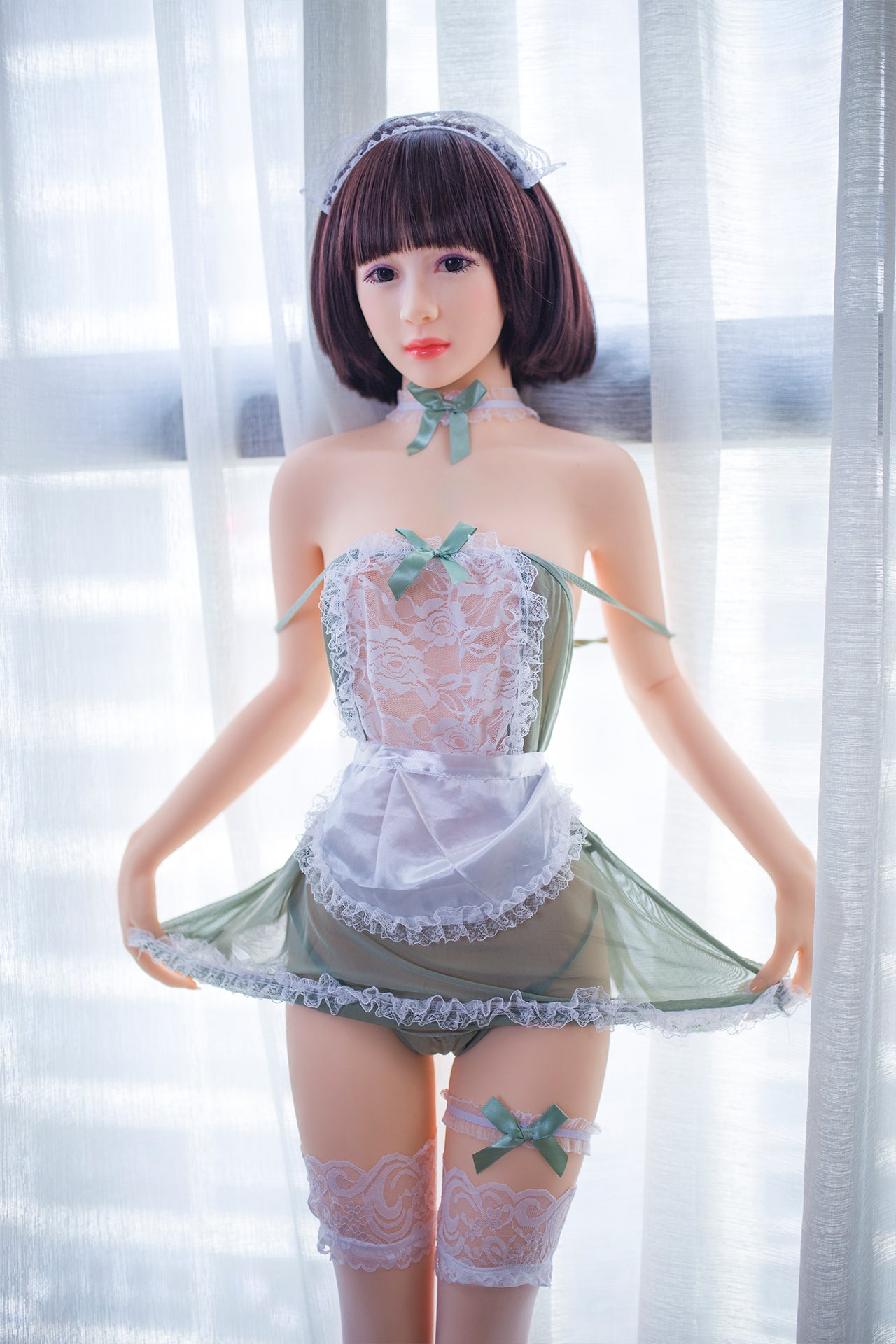 清純女僕 Rikka 美麗動人 實體矽膠 成人娃娃