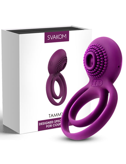 SVAKOM Tammy 男女共震 電動鎖精環 前戲 性用品